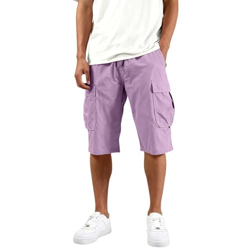 Short cargo pour homme décontracté en tissu léger à séchage rapide