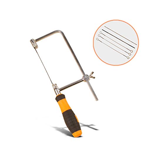 Liobaba Manual Hacksaw,Multi Purpose DIY Saw Woodworking Tool with Aluminum Alloy Frame