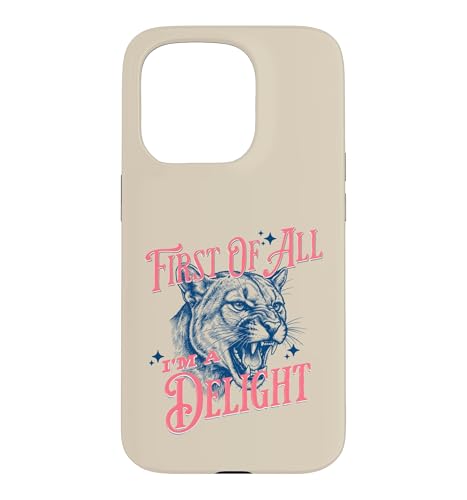 �ʔ��� ����ȃN�[�K�[ �܂����� I'm A Delight 90�N�� ���g�� �X�}�z�P�[�X iPhone 15 Pro �p