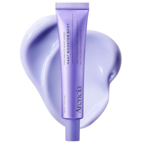 Arencia NAD+ Serum Booster Shot with 5% NAD+ Complex & Resveratrol, Hydration & Barrier Support, 30...