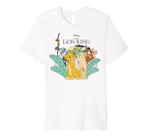 T-shirt Le Roi Lion Disney souvenirs d'enfance design nostalgie