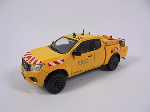 OPO 10 - Camión de Bomberos 1/43 Nissan Baroud VPF - Vehículo Ligero de Bomberos Hachette CPL41