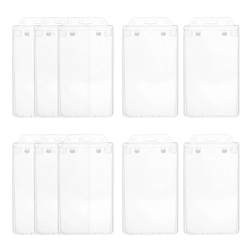 Pochettes transparentes pour cartes contre l'usure des badges d'accès