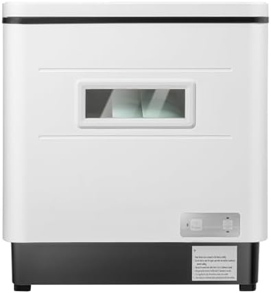 Mini Lave-Vaisselle De Table 60L - 6 Couverts - Lavage, Désinfection 70°C, Séchage - Pour Appartement