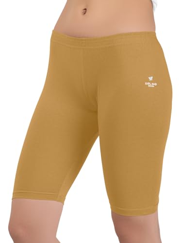 Image of Selsia Women's Cotton Regular Fit Cycling Shorts | Pack of 3 | (Multi Color)