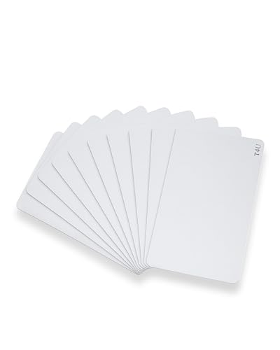 Lot de 10 Cartes RFID 13.56Mhz | Programmable MCT Android | UID modifiable | Puce CUID | T4U®