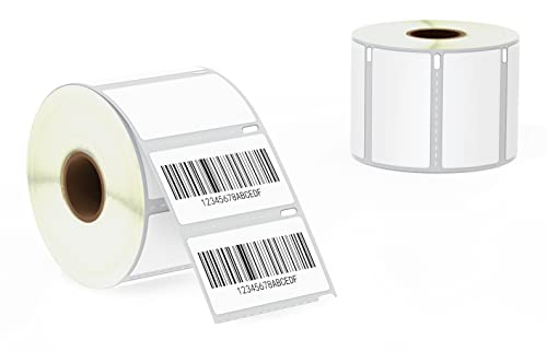 BETCKEY - 11354 Etiquetas Compatible con DYMO s0722540, 57mm x 32mm, 2 Rollos x 1000 Etiquetas para Etiquetadoras LabelWriter Cover