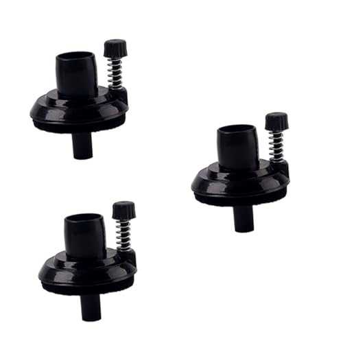 BESTonZON 3pcs -hat Cymbal Holder High Strength Felt Lightweight and Easy to Use Suitable for Percussion Drum Replacement Parts Black