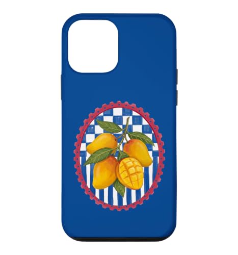 Italian Summer Mangos Fruit Beachy Coastal Botanical Decor �X�}�z�P�[�X iPhone 12 mini �p