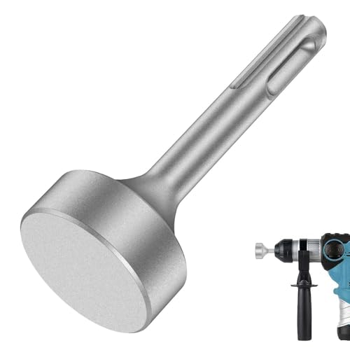 Easy To Install Disassemble Carbon steel Silver Wide Compatibility Ground Rod Driver Cap Steel Hammer SDS Plus Pad Tool