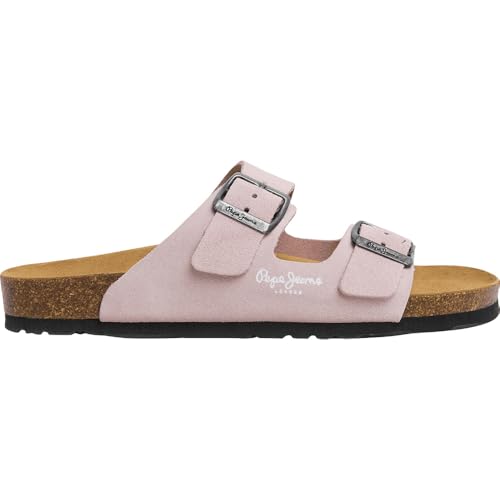 Sandales Pepe Jeans femme rose 65236 : vos alliées pour la plage
