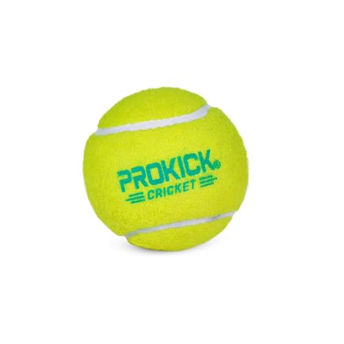 Prokick Cricket Tennis Ball, Cricket Soft Tennis Balls Lightweight and Heavy weight Tennis Ball for Cricket Tournament, Street Match Tennis Court Cricket Turf Tennis Ball (Pack of 6 Balls - Yellow LT) - Image 6