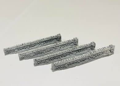 Javis Urban Dry Stone Wall - N Gauge/1:148 Scale - Pack of 4 (PW4N)