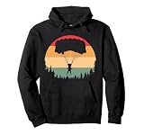 Retro Parapente Trainer Paramotor Sky Paracaidismo Vintage Sudadera con Capucha