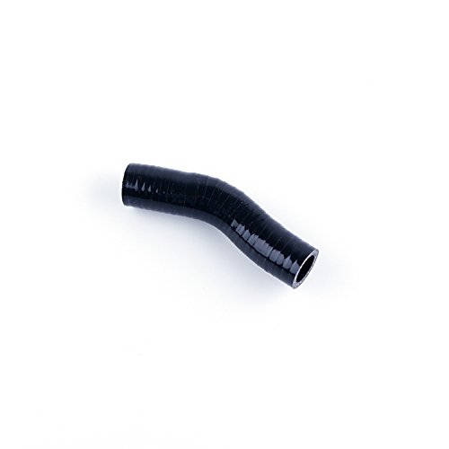 Silikon-Kühlerschlauch-Set für Kawasaki KLX650 KLX 650 1993 1994 1995 1996 (schwarz)