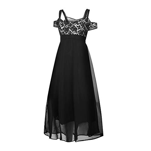 Robe d'été grande taille sexy chic style maxi de soirée à dentelle - 6