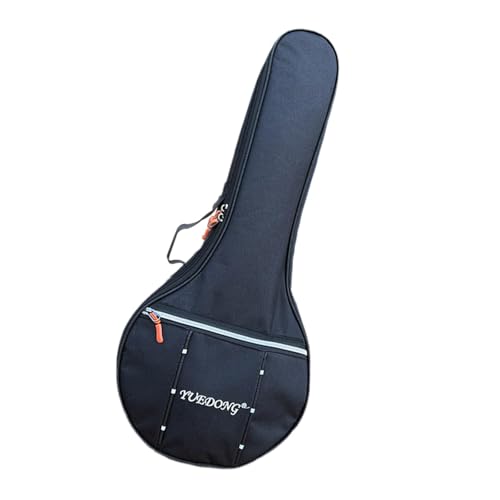 Sac de transport pour banjo, étui de rangement pour mandoline, sac à dos épais et portable avec pochette supplémentaire, sac de transport pour