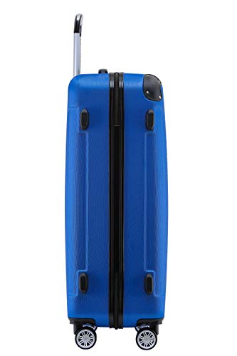 BEIBYE BEIBYE Hartschalen-Koffer Trolley Rollkoffer Reisekoffer Handgepäck 4 Rollen (M-L-XL-Set) (Blau, XL) BEIBYE BEIBYE Hartschalen-Koffer Trolley Rollkoffer Reisekoffer Handgepäck 4 Rollen (M-L-XL-Set) (Blau, XL)