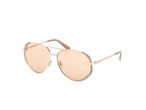 Guess Gu00219 Lunettes De Soleil, Beige Mat, 140 Cm Mixte
