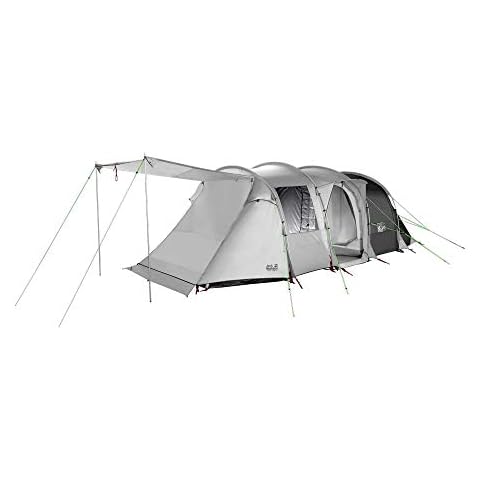 Jack Wolfskin Unisex - Erwachsene Travel Lodge Rt Tunnelzelte, Slate Grey, ONE Size Cover