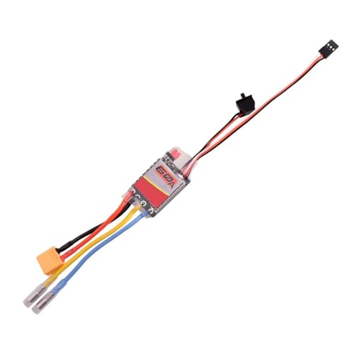 ESC 60A brossé bidirectionnel avec BEC 5V/2A pour un contrôle précis en truck RC