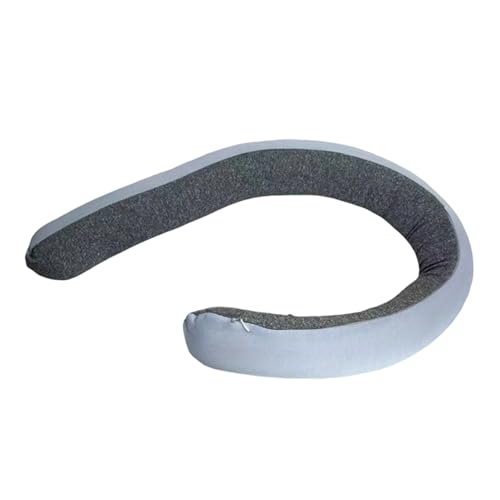 Almohada para el cuello, cojín ajustable en espiral para reposacabezas | Almohadas de viaje lavables para aviones, para soporte de cabeza y mentón, hogar, paseos en coche, avión, viajes por carretera
