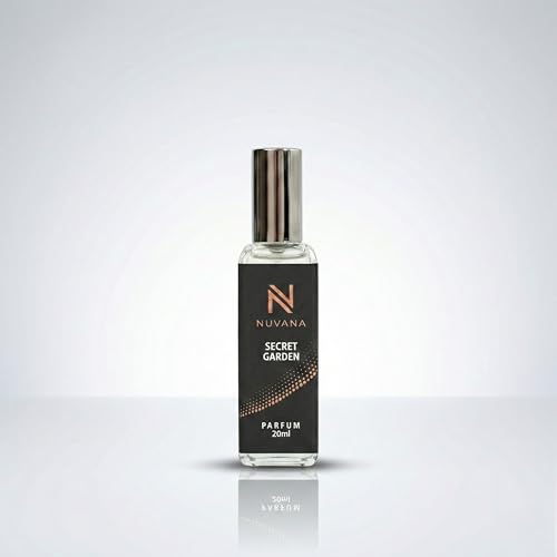 Image of Secret Garden Luxury Parfum | Unisex White Floral Fragrance | Premium Pocket Size Perfume | Travel Friendly Everyday Wear