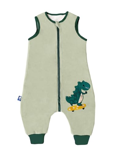 Image of Baby Sleep Sack with Legs Spring Autumn Warm Infant Toddler Wearable Blankets For Walkers 6Months-4T