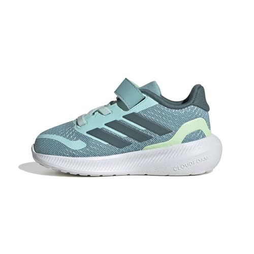 Image of adidas Baby Marvel Run Falcon 5 Elastic Lace & Strap Shoe