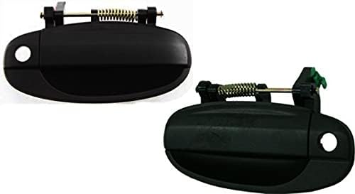 Garage-Pro Juego de 2 manijas de puerta delantera exterior compatibles con Chevrolet Aveo 2004-2006, compatible con Chevrolet Aveo5 2006-2011 con