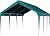 Carport Canopy 13'x20'Heavy Duty,Portable Garage Upgraded Extra Large Car Carport Canopy,Waterproof UV Resistant All-Season Tarp for Pickup Truck & Boat