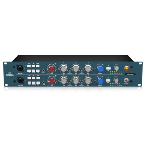 Behringer 1273 2-Channel Smart Microphone Preamplifier with 3-Band Equalizers