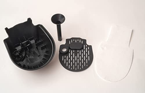 Agrosci Garden Wall Planter Kit For Outdoor Plants With Integrated Watering System, Modular Panels Mount As Vertical Garden Planter For Wall, Deck Rail Or Fence, Black, 5 Pots 1 Frame #TOP6