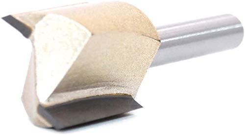 Miniatura 3 de Broca para enrutador de inmersión con punta de carburo recto.