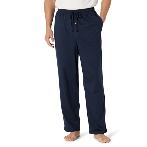 Amazon Essentials Men's Cotton Knit Pajama Pant,...