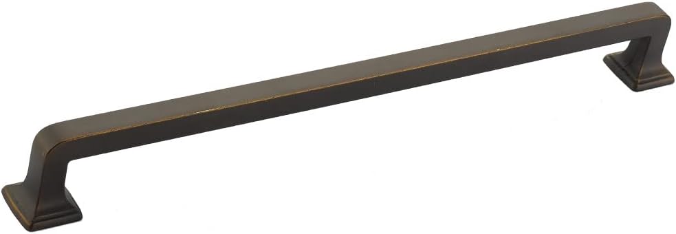 Schaub Menlo Park Collection 15 in. (381mm) Appliance Pull, Ancient Bronze - 535-ABZ