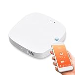 Nurdo Zigbee 3.0 Gateway Hub Wireless Smart Home Bridge Support SmartLife Tuya App Remote Control WiFi Protocol Compatible with Alexa Google Home