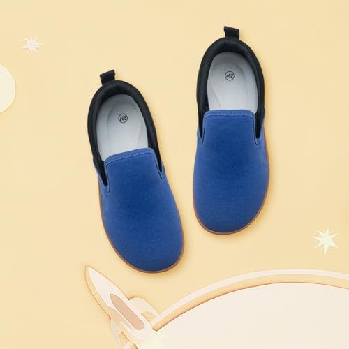Toddler Kids Wide Barefoot Shoes Girls Boys Slip On Canvas Sneakers Comfortable Skin Friendly Walking Kids Shoes2