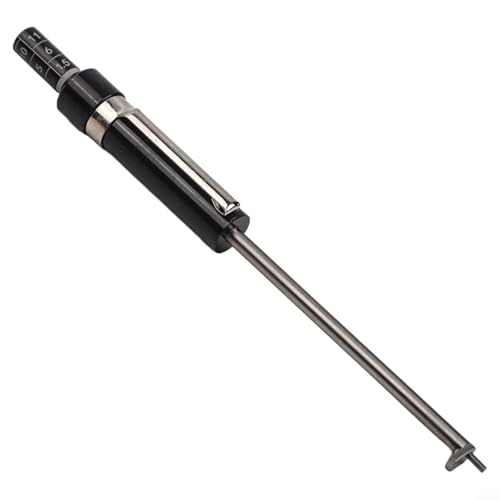 Calibrador de Espesor para Pastillas de Freno para Autos - Medición Precisa del Desgaste sin Retirar las Ruedas - Diseño con Sonda Delgada para Frenos de Disco - Negro ABS y Acero, 13,5 cm miniatura 2