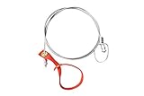 Astro Egg Homestead Strap Tie Cord - Gamefowl Chicken Leash for Game Fowl and Other Larger Birds Calsas para Gallos Hitch (6, Steel) Qty-2