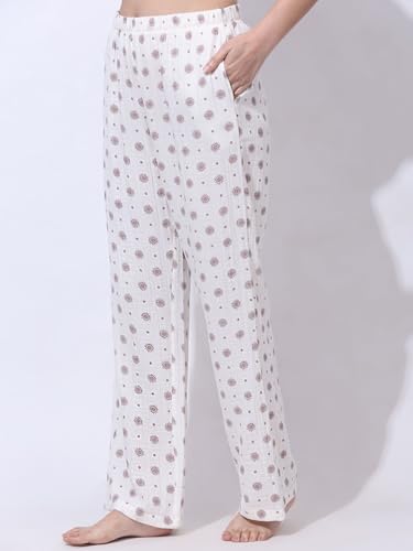 Image of B STORIES Women's Cotton Pyjama Set | Comfort and Relexed Nightsuit for Ladies