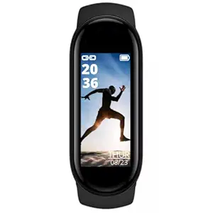 Texton M8 Smart Watch Band Fitness Heart Rate with Activity Tracker Unisex Waterproof Like Steps Counter, BP for All Smartphones