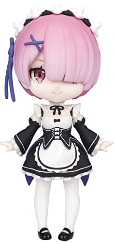 Figura Ram Re:Zero detallada estatua de PVC con traje de sirvienta 9 cm 2