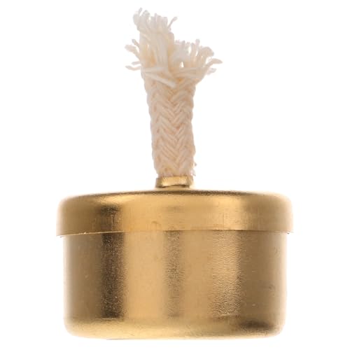 ROMISBABA Lámpara Quemador Alcohol Portátil Mini Cobre para Camping y Laboratorio Estufa Alcohol Estable y Compacta para Exterior Interior