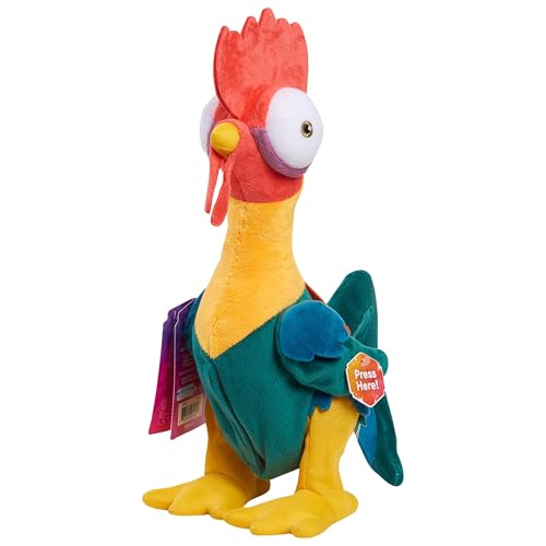 Moana 11-inch Hei Hei Feature Small Plush with Sounds and Dancing, Stuffed Animal, Pretend Play, Kids Toys for Ages 3 Up by Just Play - Thumbnail 3