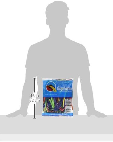 Miniatura 4 de Qualatex 99321 Carnival - Globos surtidos de látex, 260Q, multicolor, paquete de 100 unidades