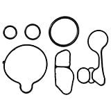 Engine Oil Cooler Filter Housing Gasket, 55565619 55565385 Black Gasket Replacement Car Accessories Parts for C-ruze, for Sonic, for Trax