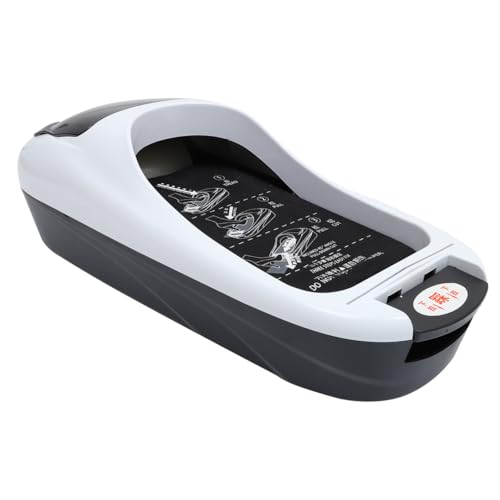 Holibanna Máquina de cubrir zapatos, dispensador automático para todos los tamaños de zapatos, ideal para mantener limpios los suelos y alfombras. Dimensiones: 60 cm x 26 cm x 18 cm Holibanna Máquina de cubrir zapatos, dispensador automático para todos los tamaños de zapatos, ideal para mantener limpios los suelos y alfombras. Dimensiones: 60 cm x 26 cm x 18 cm