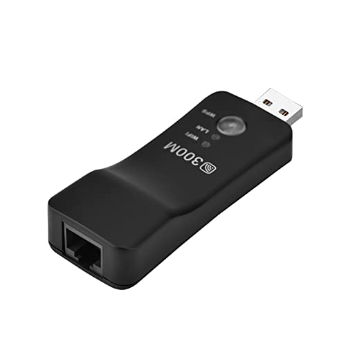 Mini 300M USB Repetidor Inalámbrico Amplificador de Señal Ap WiFi Smart TV Adaptador de Red Smart...
