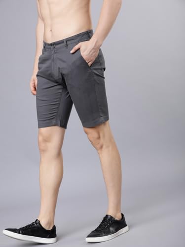 Image of Highlander Cotton Shorts for Men| Regular Fit |Chino Shorts |Shorts for Men Stylish | Mens Shorts